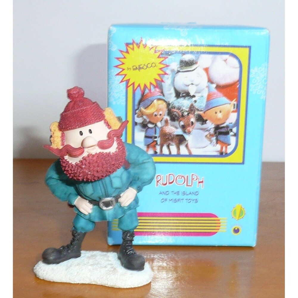 Rudolph And The Island Of Misfit Toys "Yukon Conrelius" Figurine #857939 Enesco